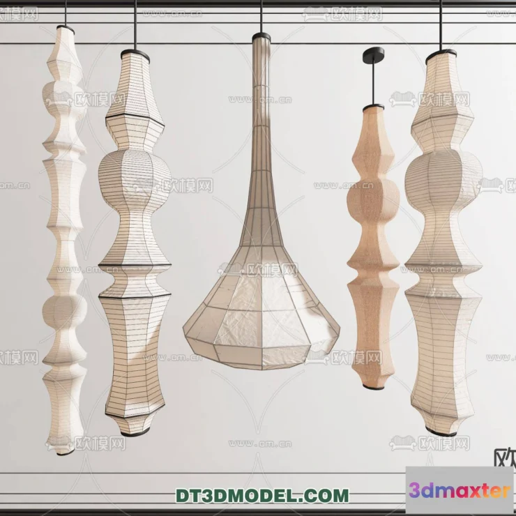 1161414 - WABI SABI STYLE 3D MODELS - LIGHTS - 0092