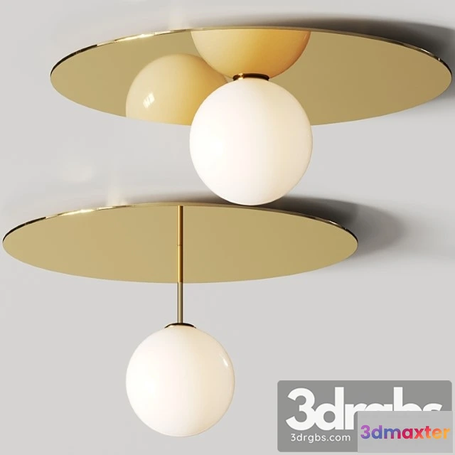 1044554 - Atelier areti plate and sphere ceiling lamps
