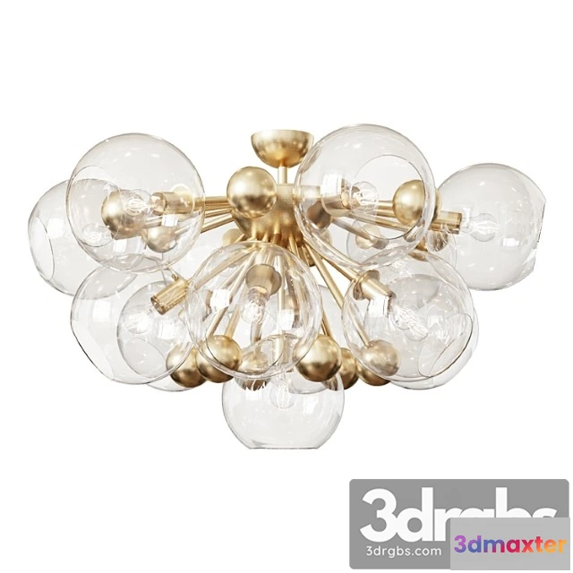 1044628 - Eichholtz chandelier ceiling lamp soleil light fixture