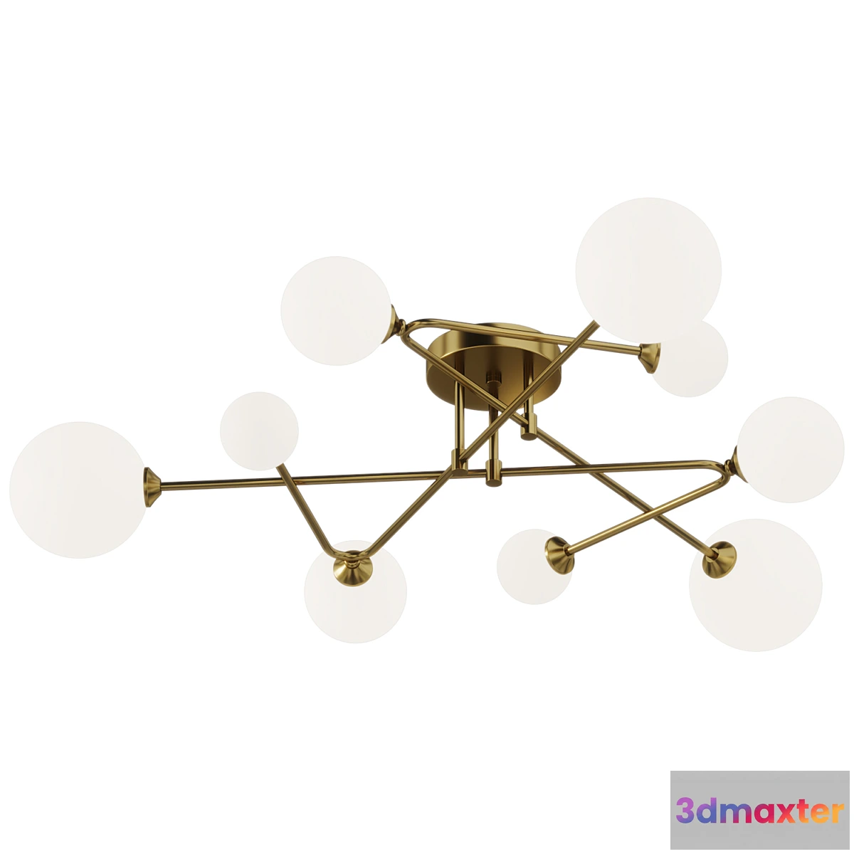 1293385 - satellite ceiling lamp 3D Max