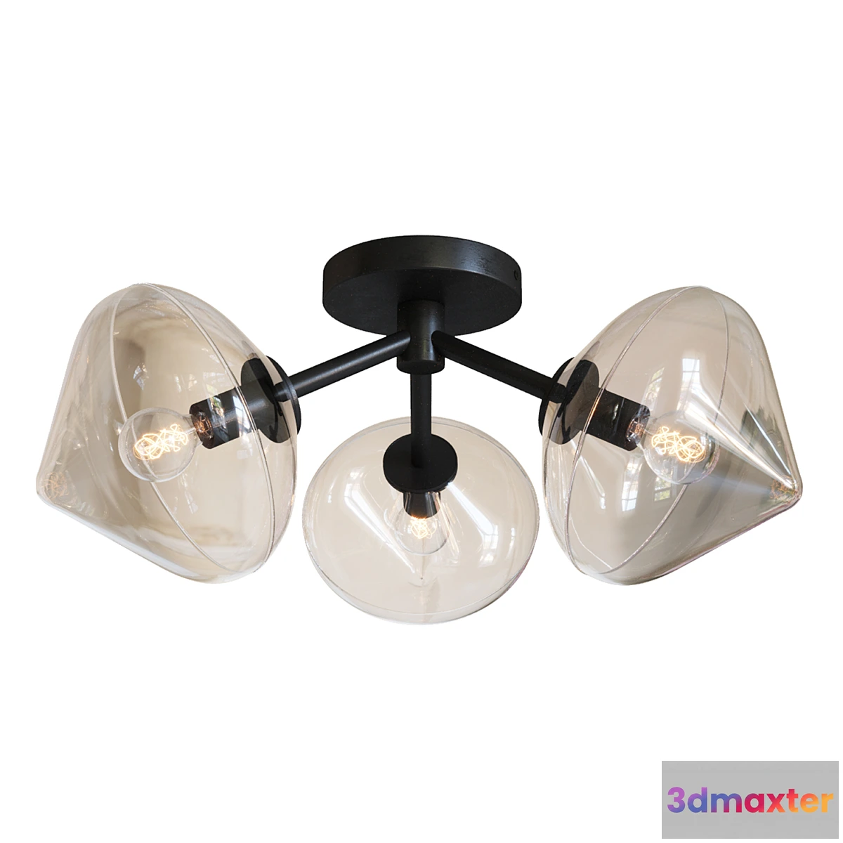 1294231 - Adelina Diamond Flush Mount Ceiling Light 3D Max