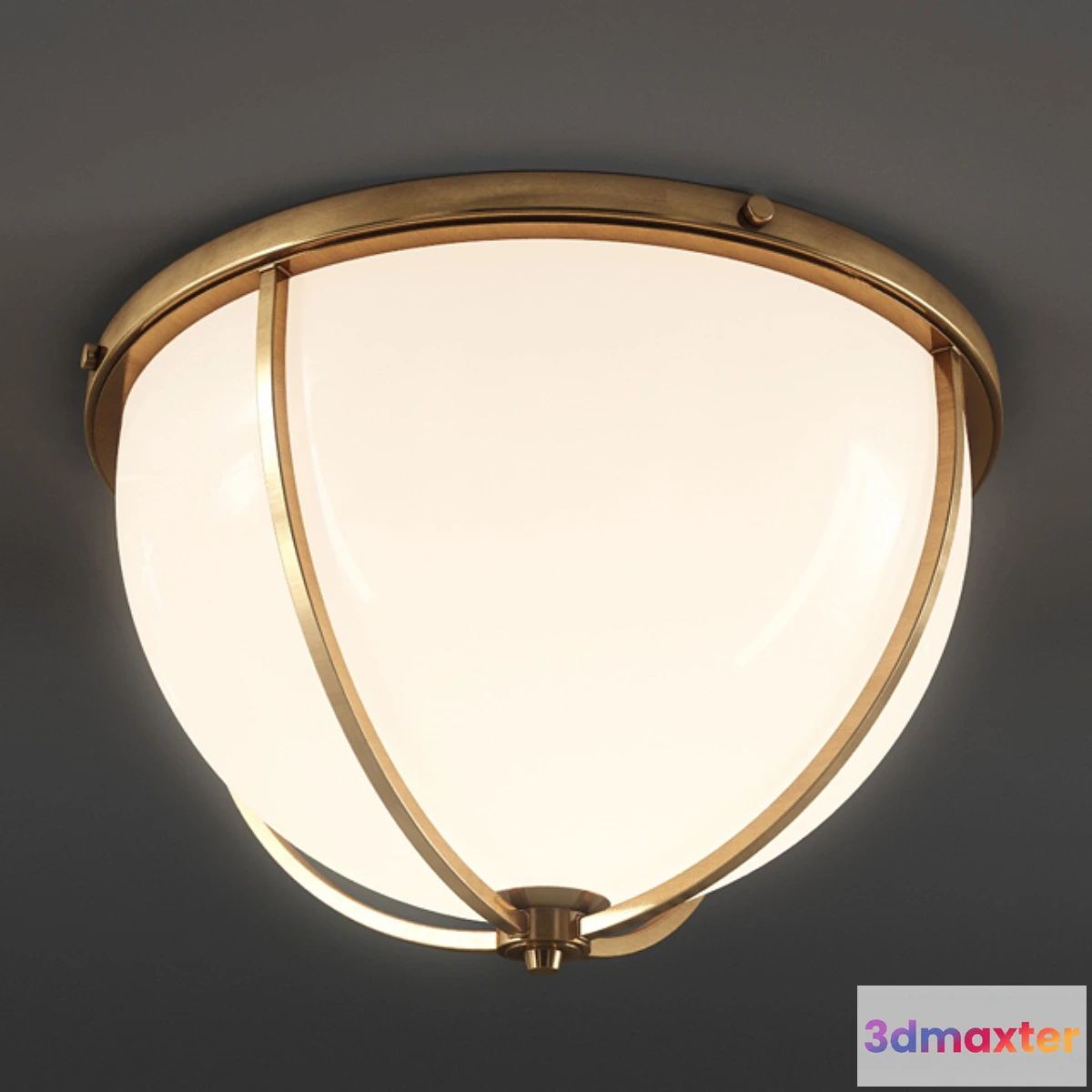 1297360 - GRAMERCY HOME - ERSELLA CHANDELIER CH120-2-BRS 3D Max