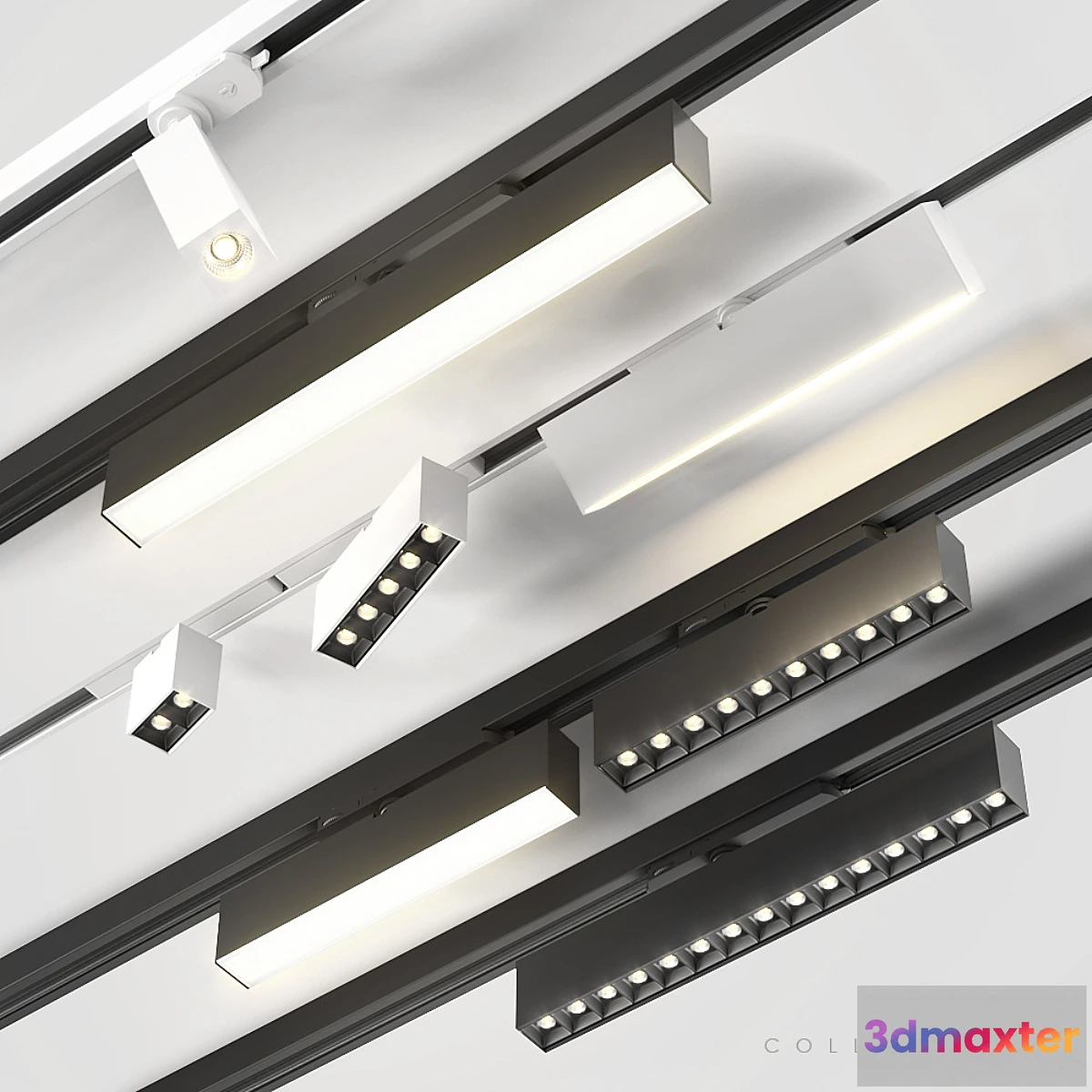 1297539 - AQForm Rafter Track Collection 3D Max