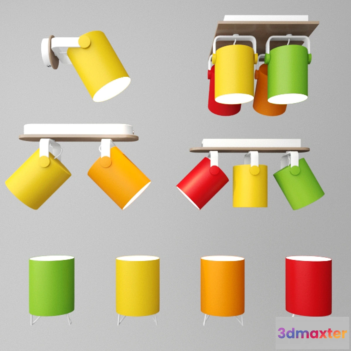 1301142 - TK LIGHTING RELAX COLOR 3D Max