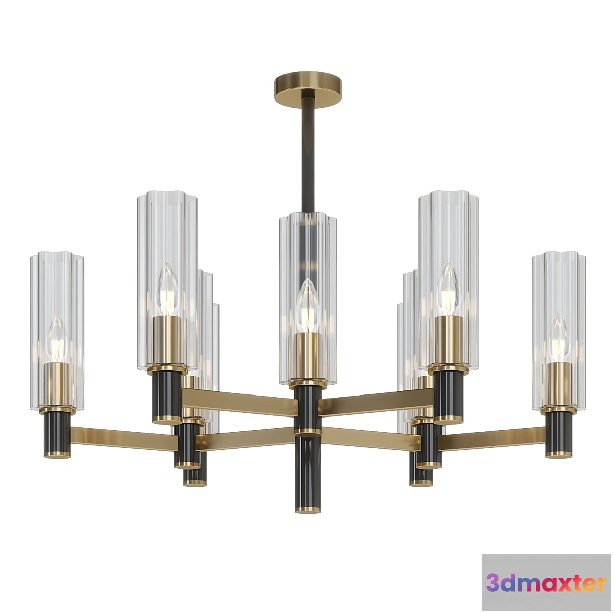 1306901 - Chandelier Barolo Dantone Home medium 3D Max