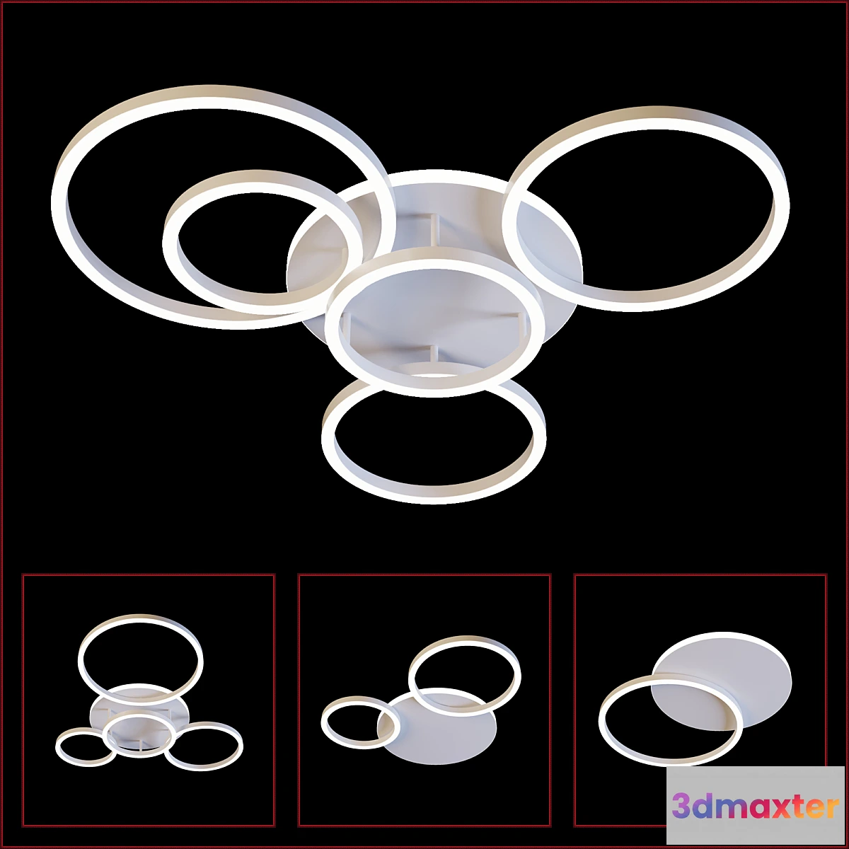 1320875 - Led omicron ring light 3D Max