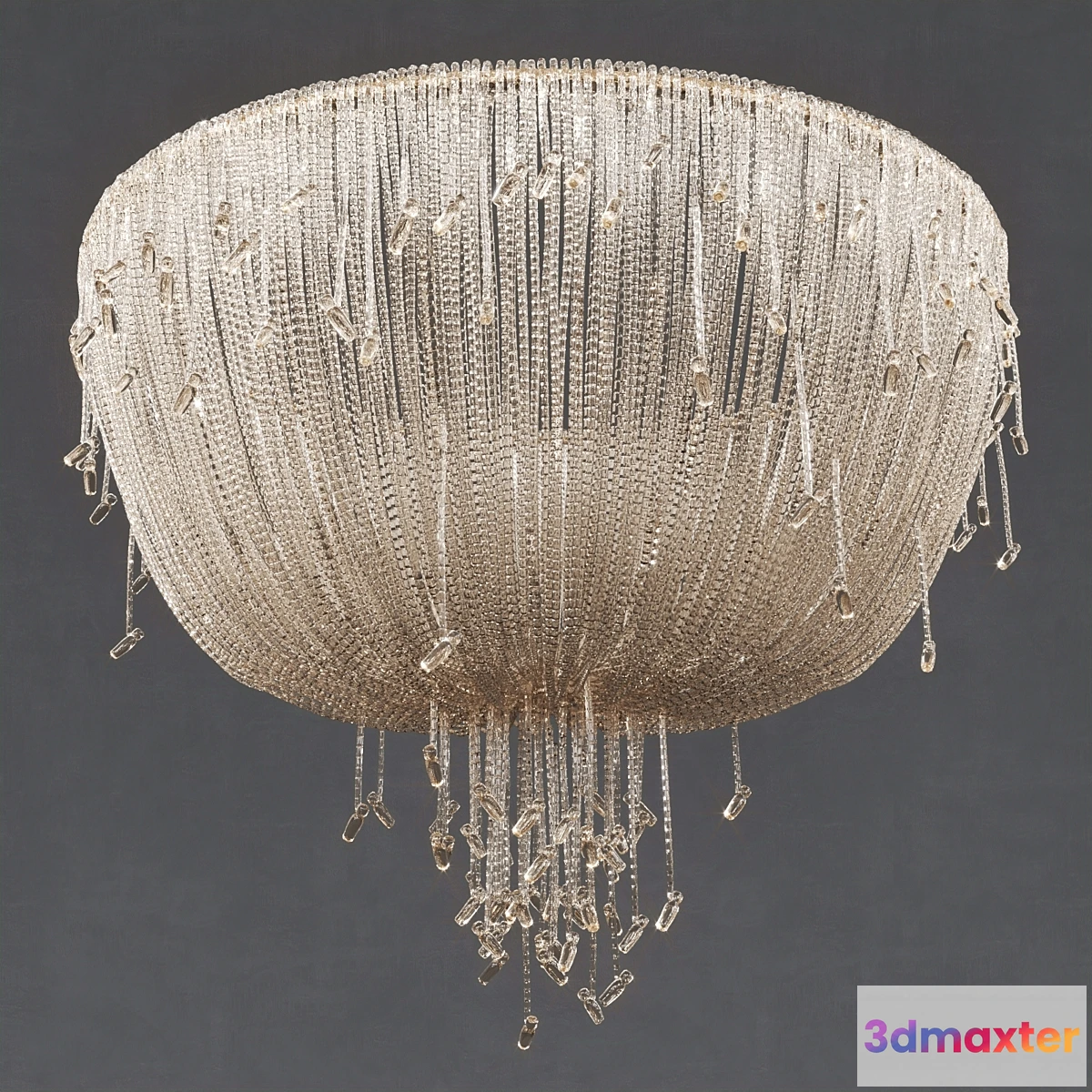 1325782 - Louise Bradley - Crystal drape light 3D Max