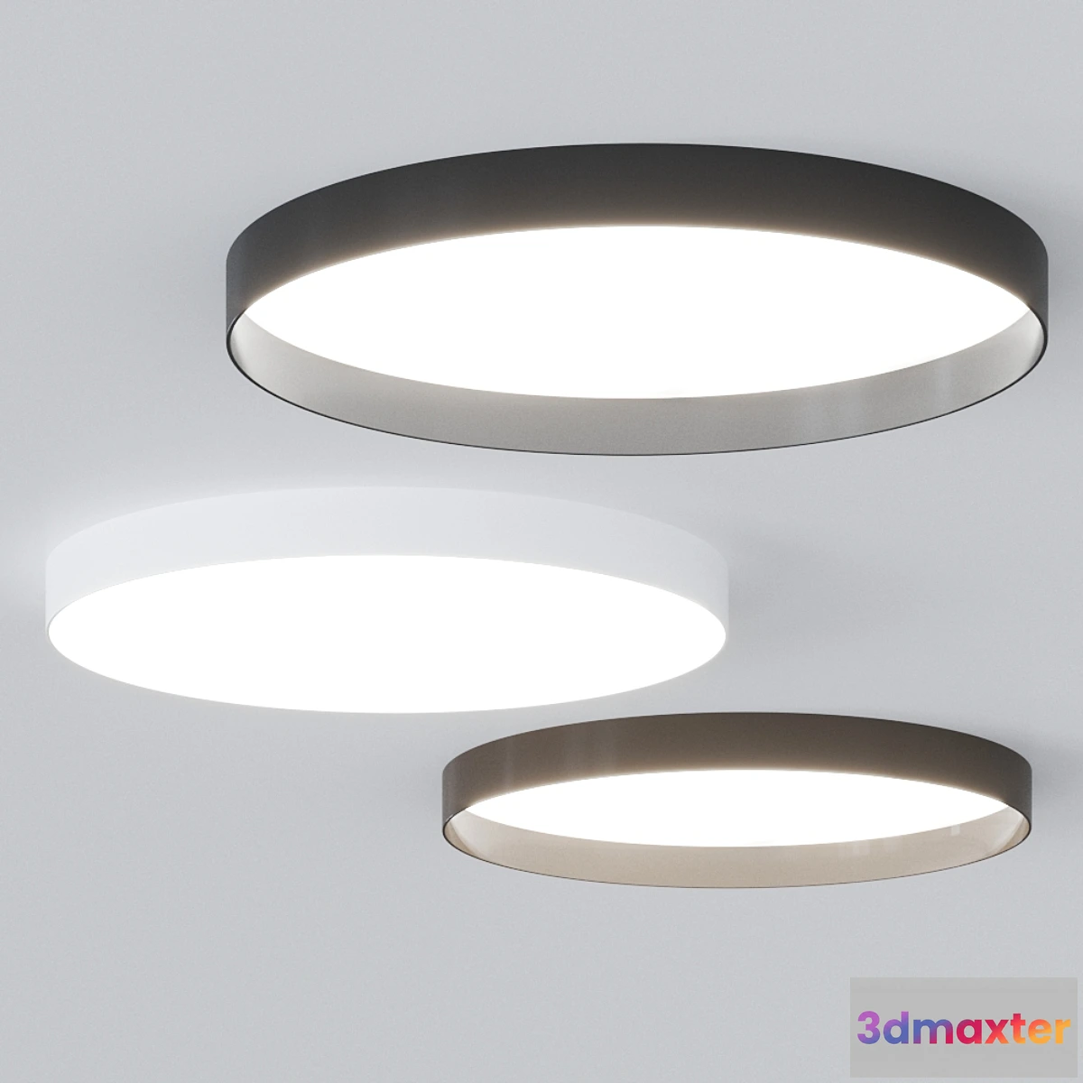 1350039 - UP 4442 By Vibia Ceiling light 3D Max