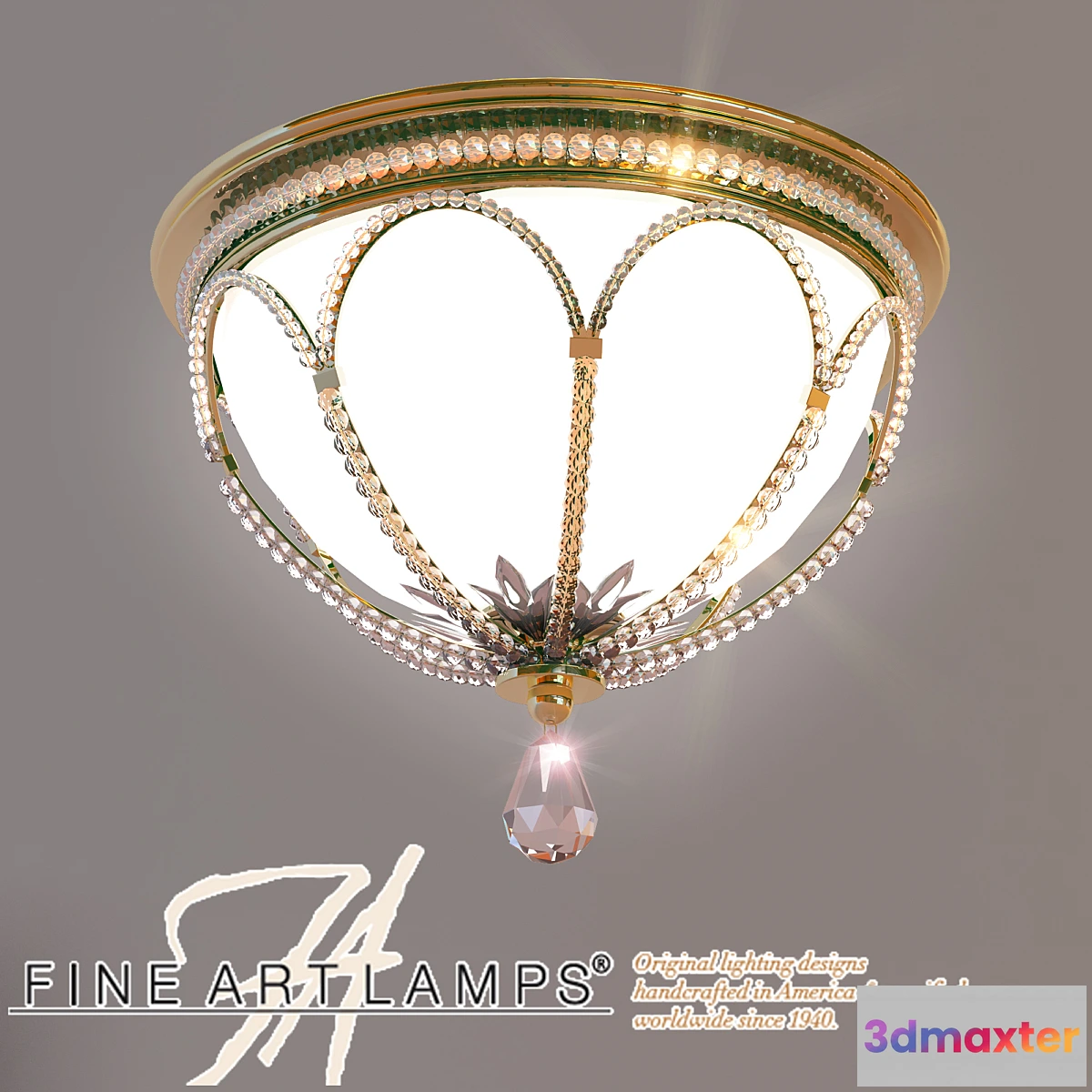 1402706 - Fine Art Lamps PRUSSIAN NEOCLASSIC 858240-1ST 3D Max