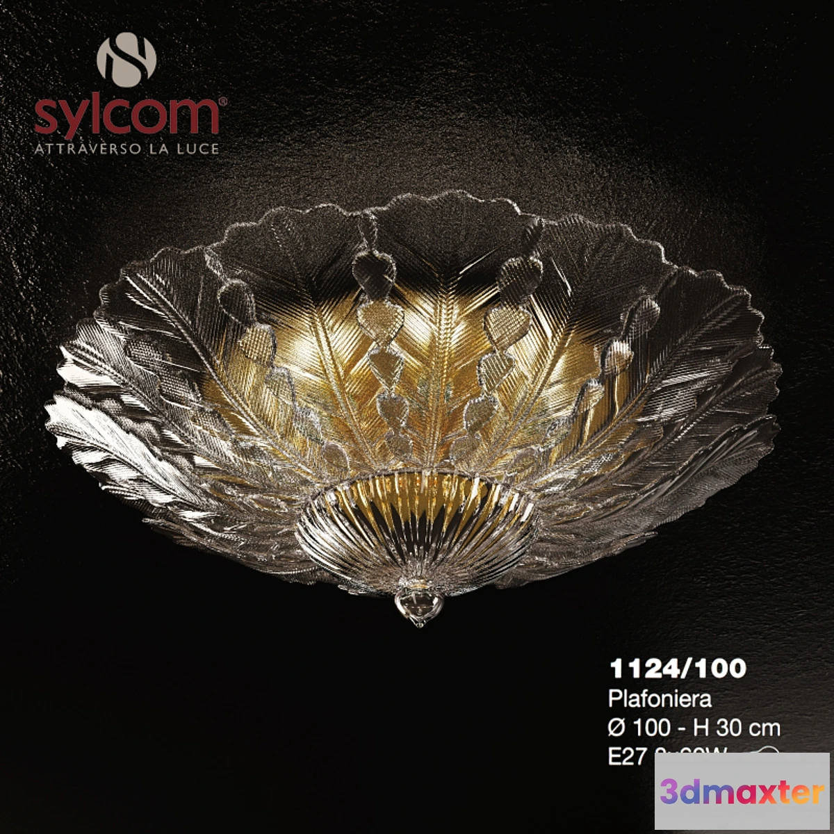 1404122 - Sylcom Plafonieria 1124-100 3D Max