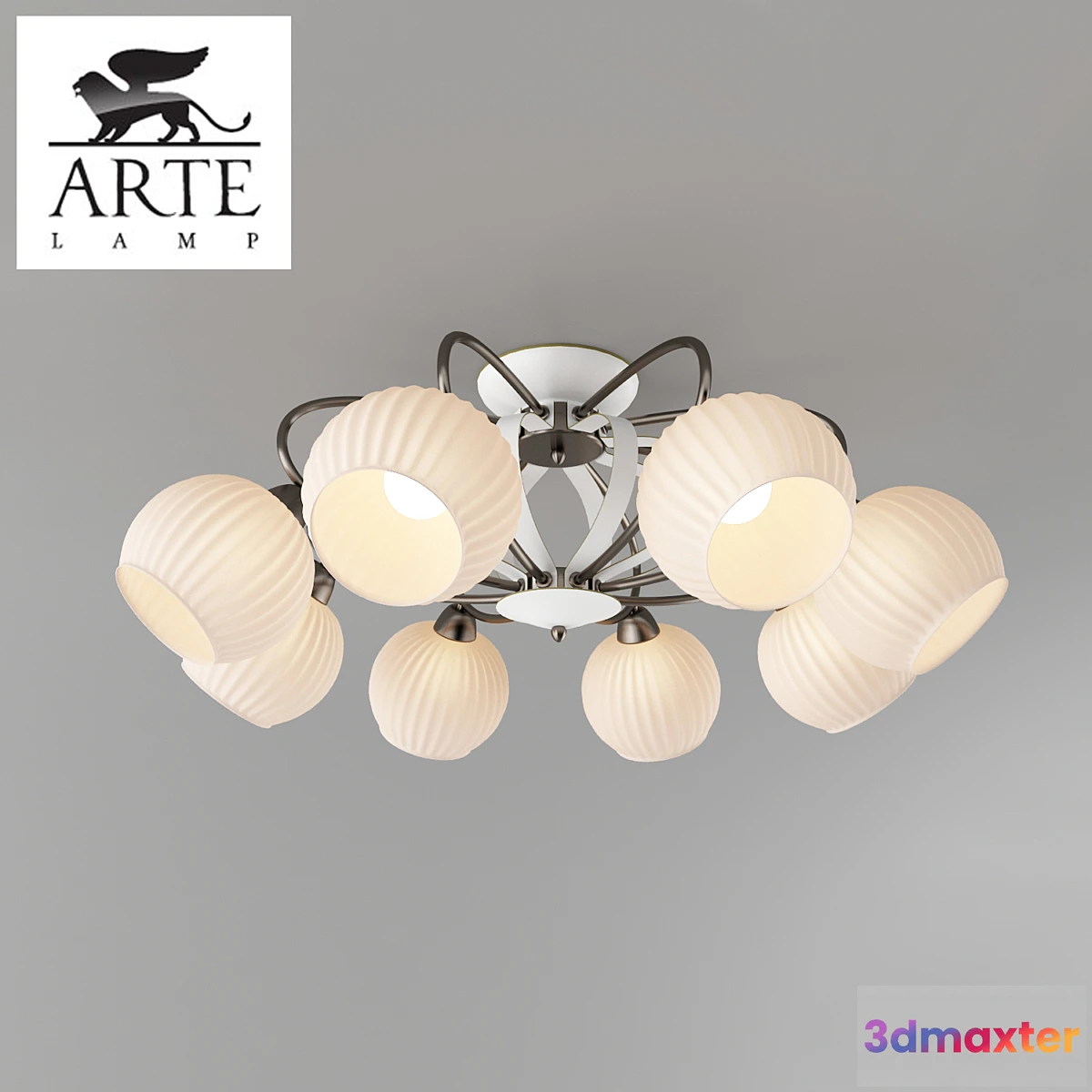 1406474 - Chandelier ARTE LAMP A6342PL-8WG 3D Max