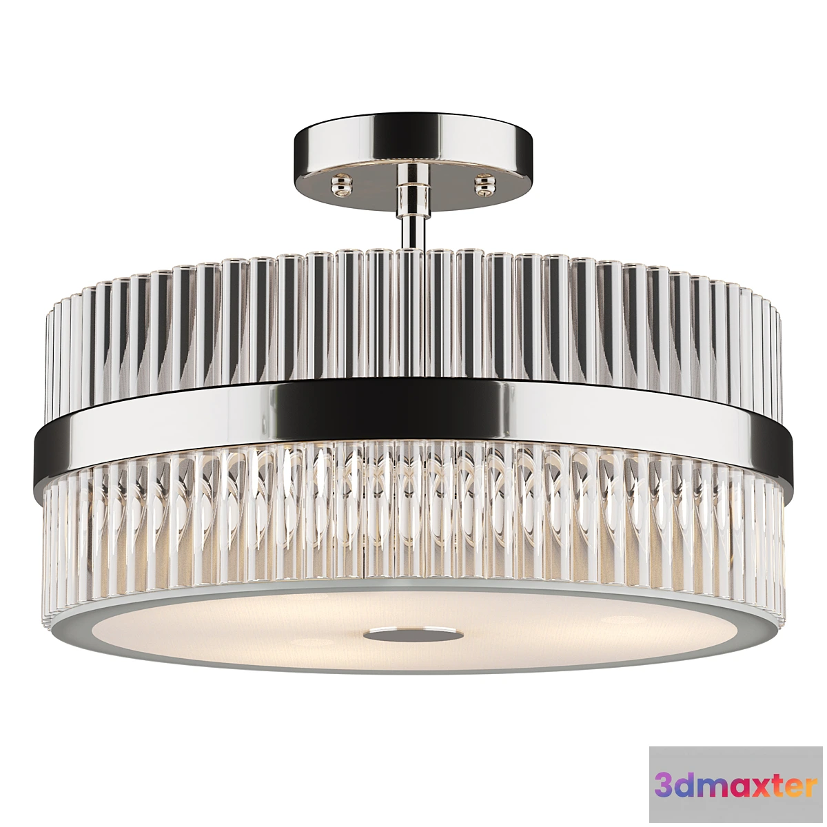 1407208 - Ceiling chandelier NESCOTT ELK Group International 3D Max