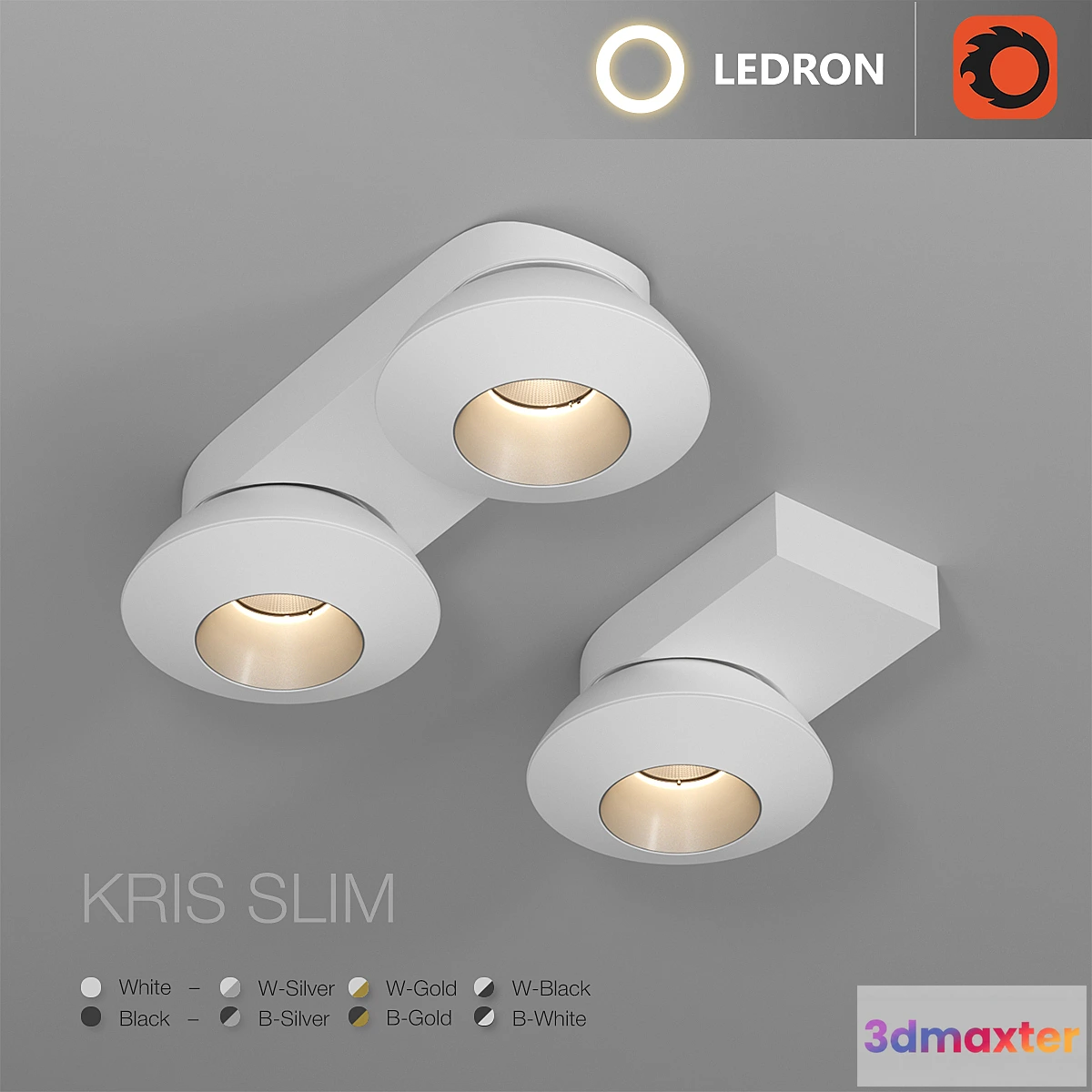 1407634 - Ledron KRIS SLIM 3D Max