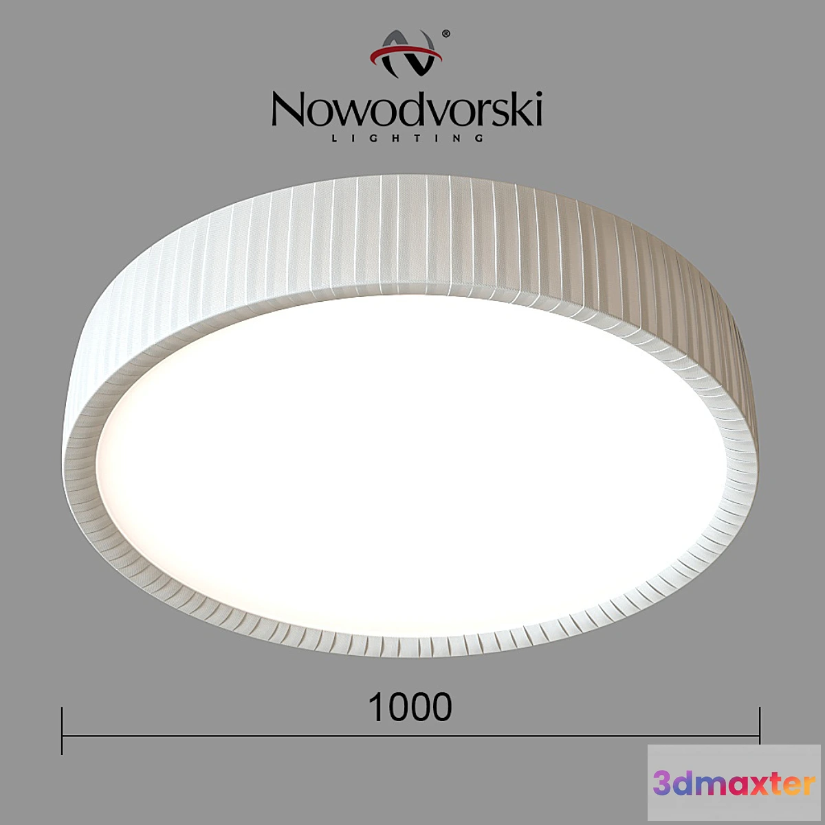 1412970 - Chandelier Nowodvorski Alehandro White 100 5343 3D Max