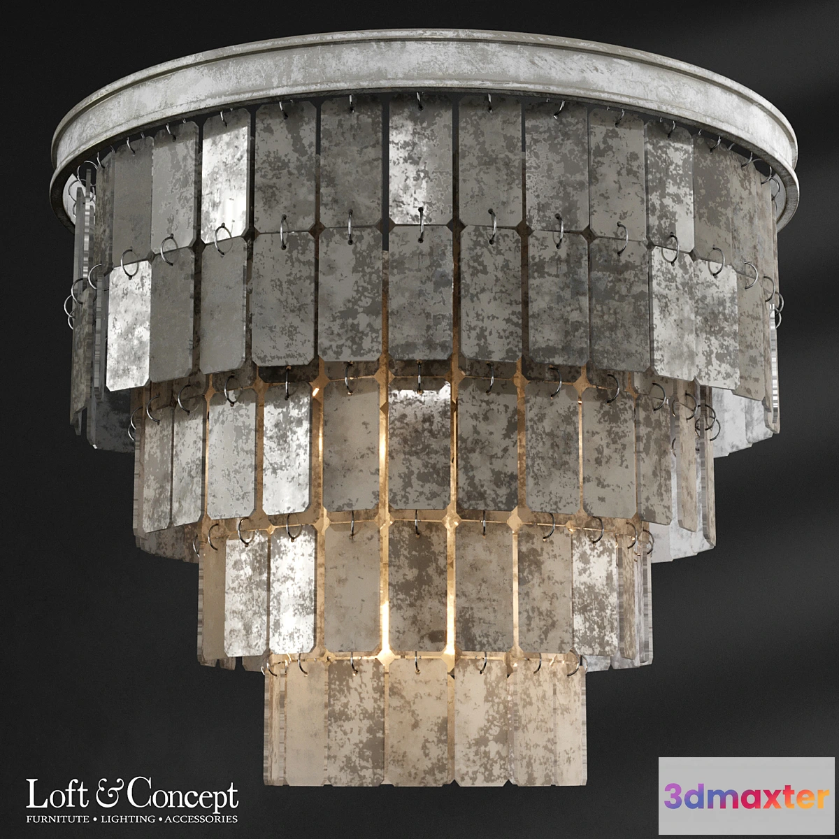 1415194 - Chandelier Fantine Ceiling Loft-Concept 3D Max