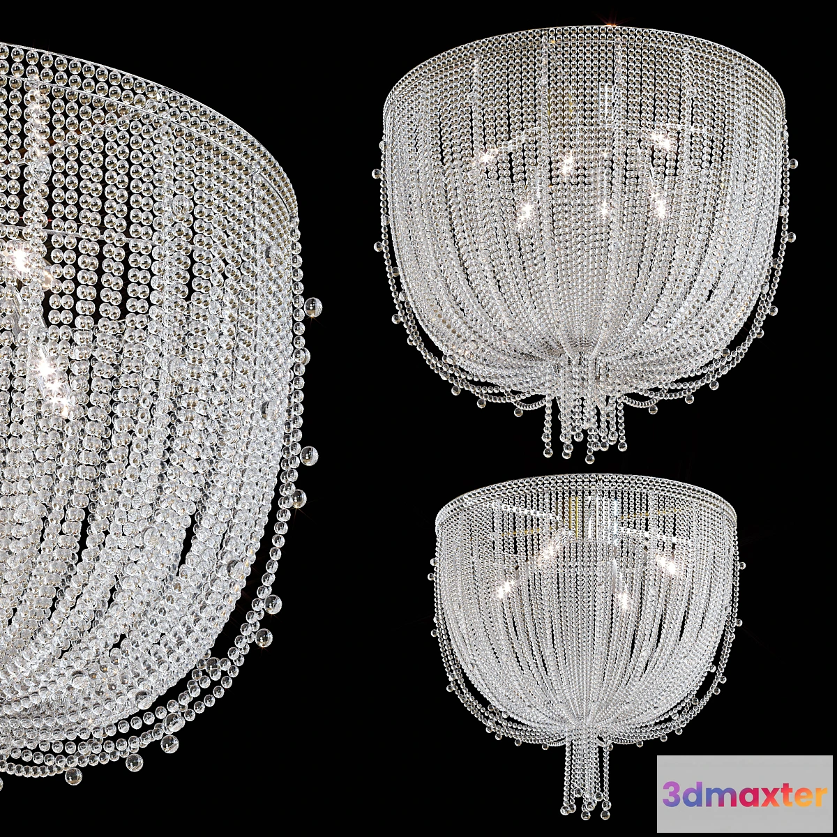 1422364 - Ceiling chandeliers PARELI by Lampatron 3D Max