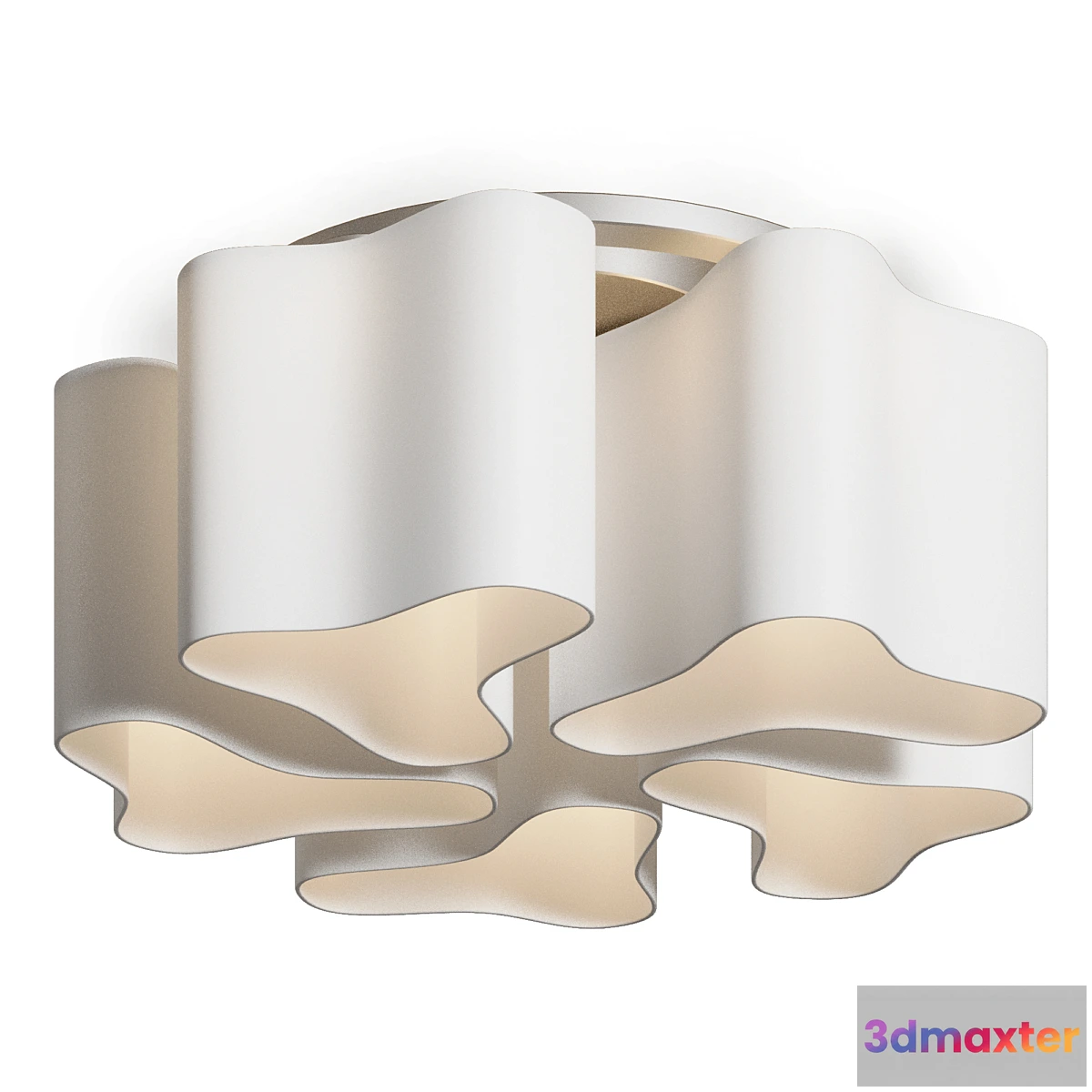1426002 - Ceiling chandelier ST Luce Onde 2 SL118.502.05 3D Max