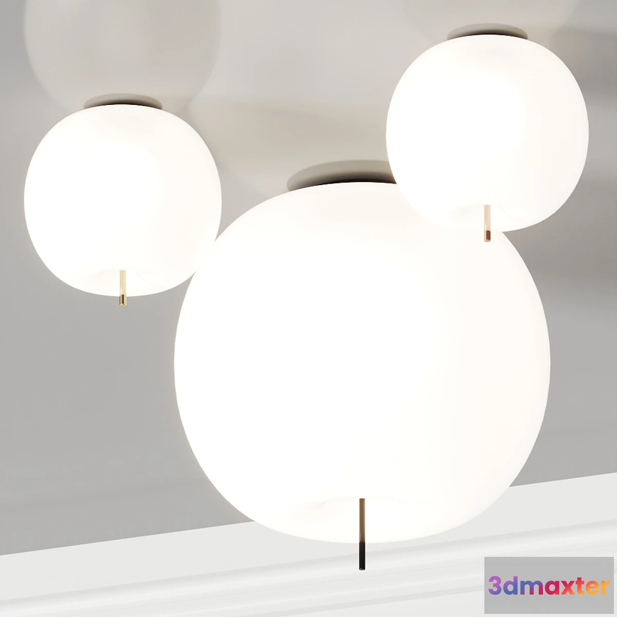 1426140 - Kundalini Kushi Ceiling Lamps 3D Max