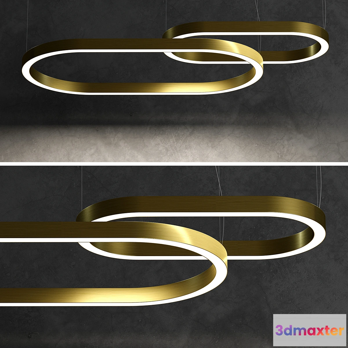 1436858 - Ceiling lamp Ellipse from Forstlight 3D Max