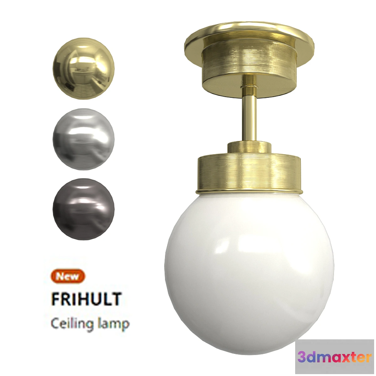 1453150 - IKEA FRIHULT ceiling lamp 3D Max