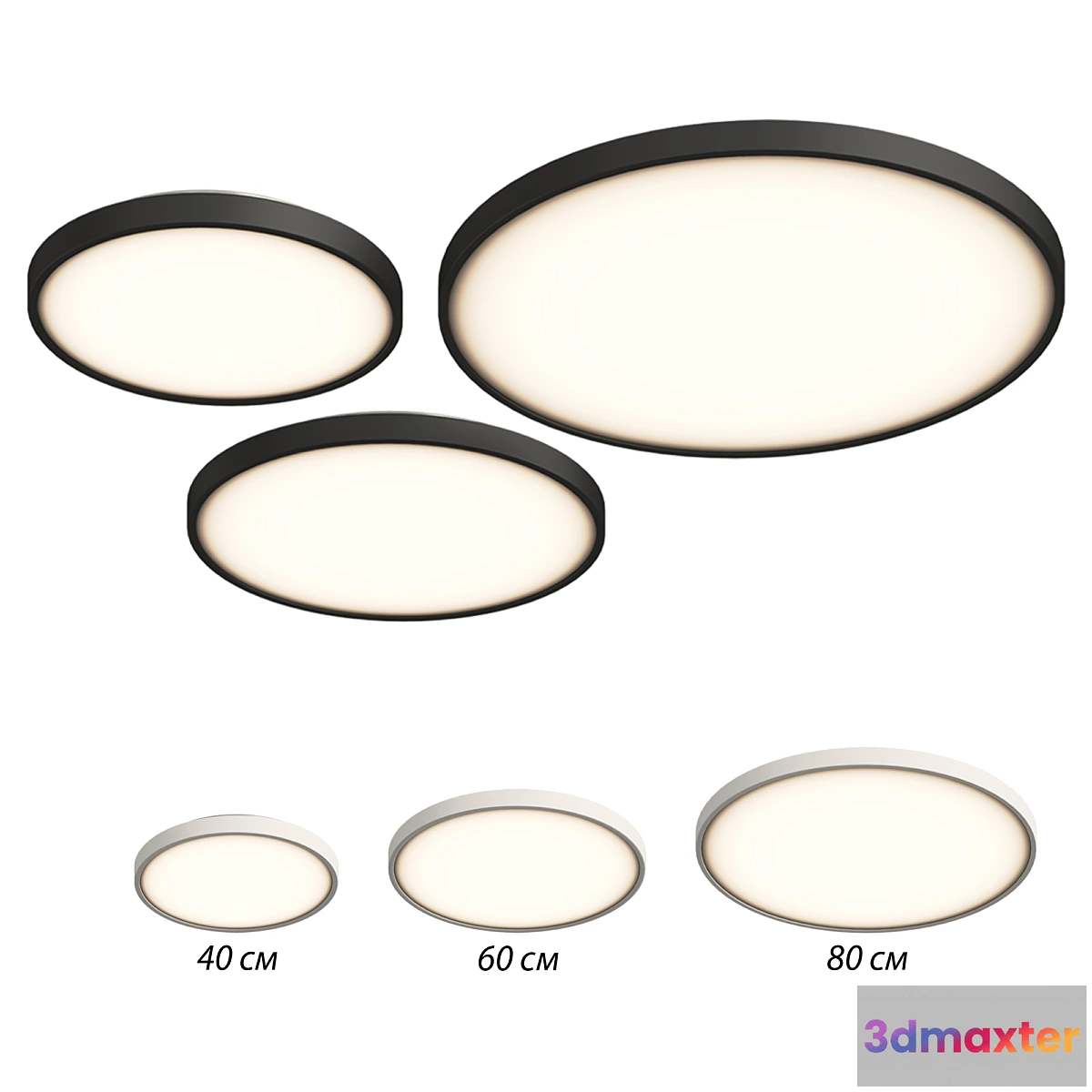 1467002 - Nowodvorski AGNES ROUND LED 3D Max