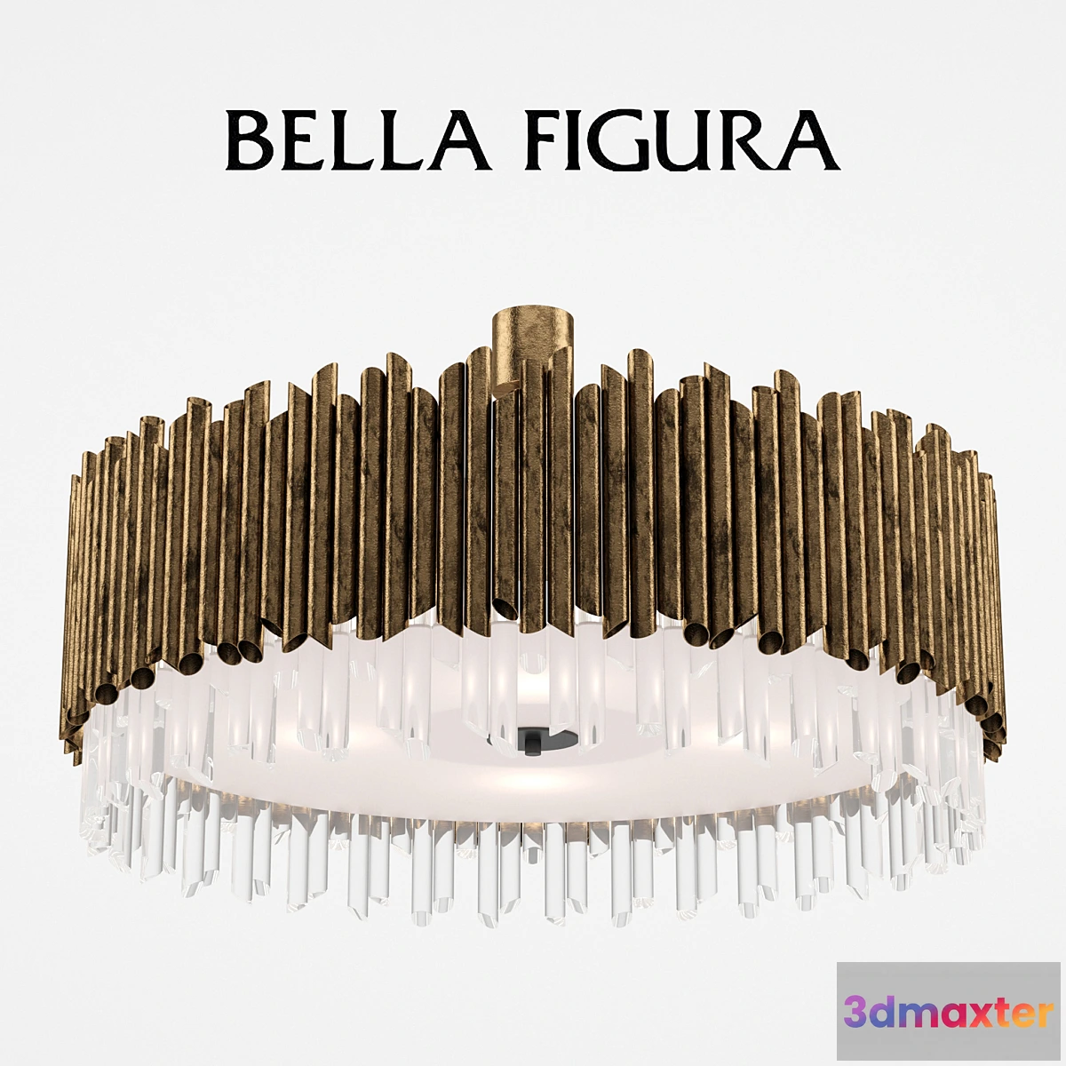 1467286 - Chandelier Bella Figura Battersea 3D Max
