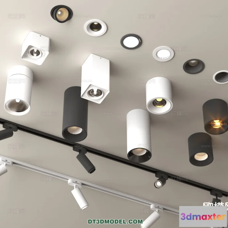 1516052 - Ceiling Lamp - 3D Model For Interior Design - 1196 3D Max