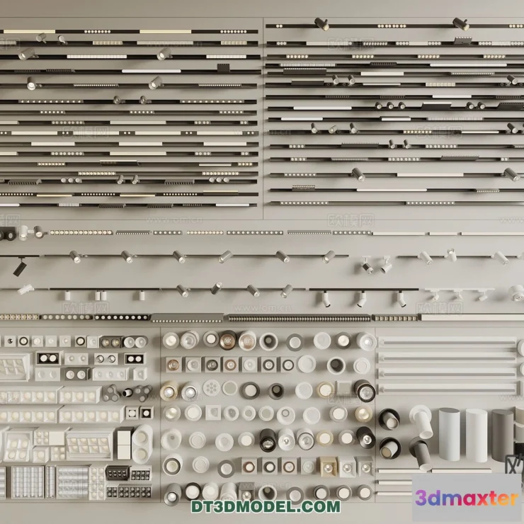 1516056 - Ceiling Lamp - 3D Model For Interior Design - 1198 3D Max