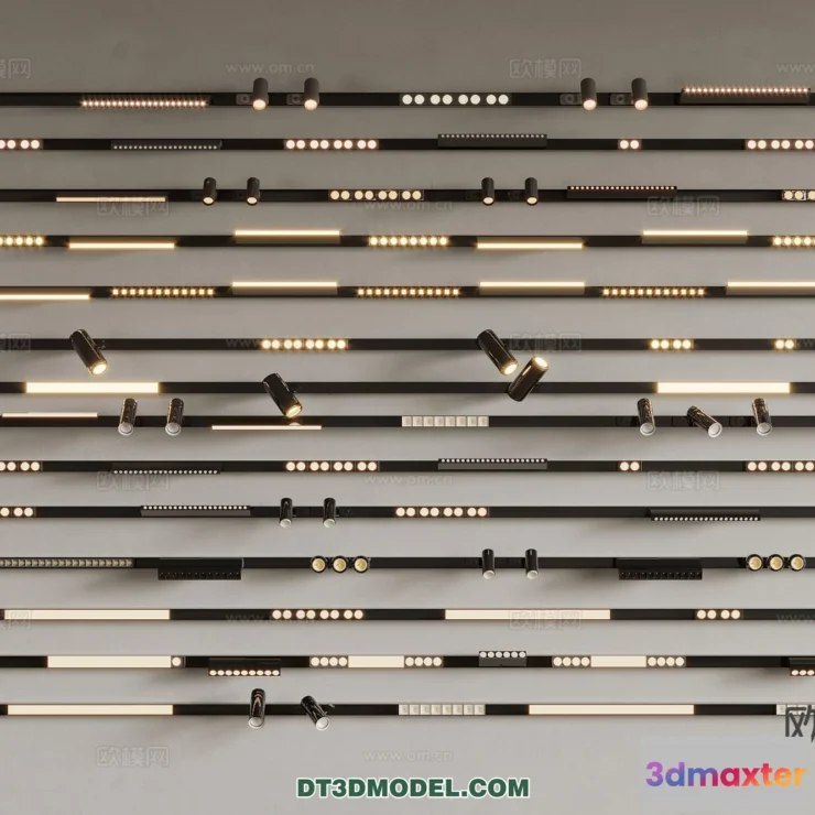 1516072 - Ceiling Lamp - 3D Model For Interior Design - 1206 3D Max