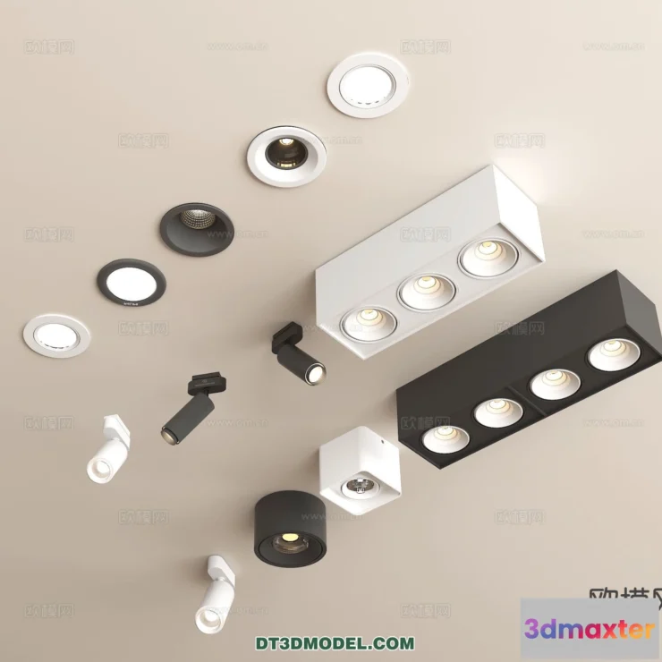 1516094 - Ceiling Lamp - 3D Model For Interior Design - 1217 3D Max