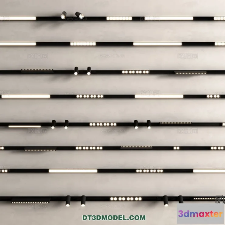 1516122 - Ceiling Lamp - 3D Model For Interior Design - 1231 3D Max