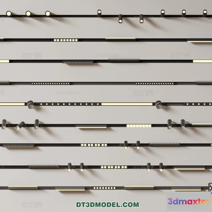 1516168 - Ceiling Lamp - 3D Model For Interior Design - 1254 3D Max