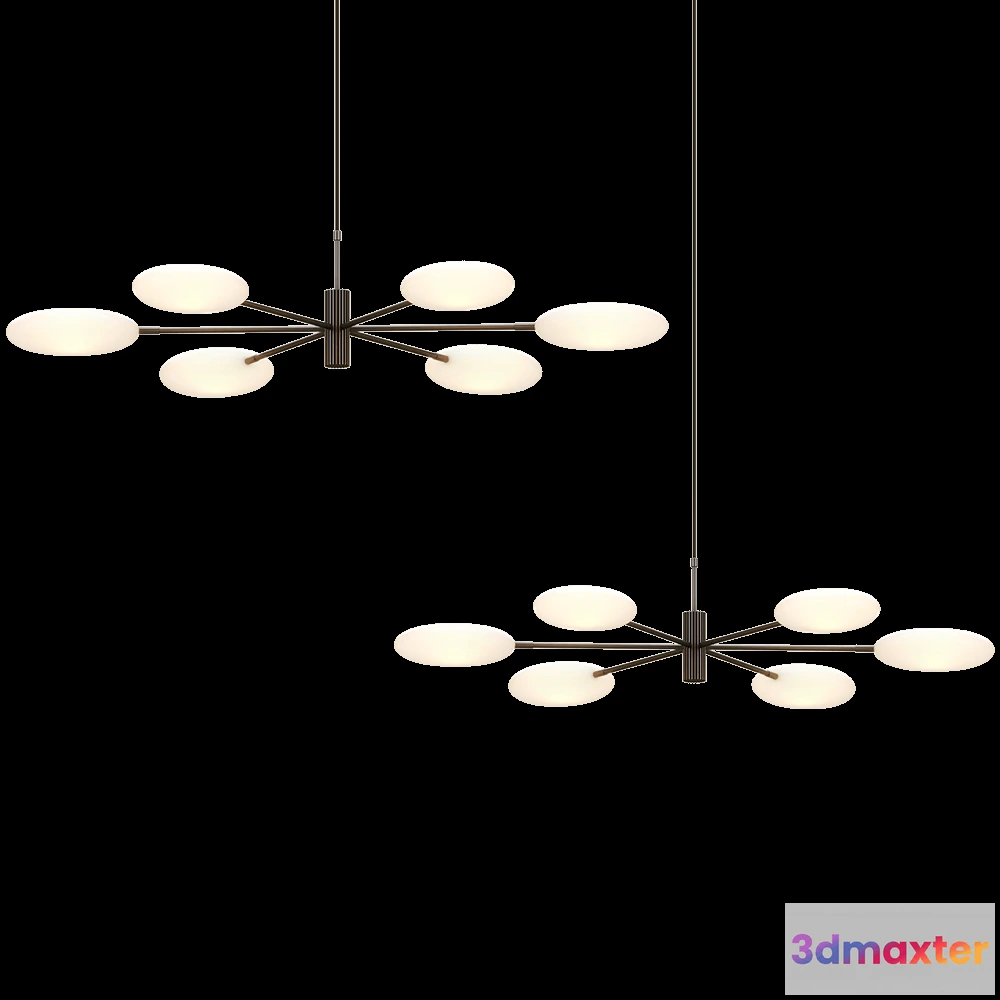 1646888 - 101 Copenhagen - Pendant lamp Grande - Opaque 3D Max