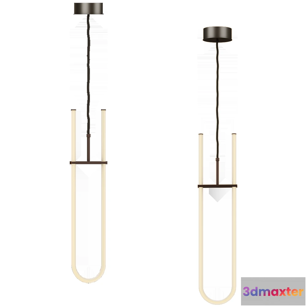 1646894 - 101 Copenhagen - Pendant lamp Curve 3D Max