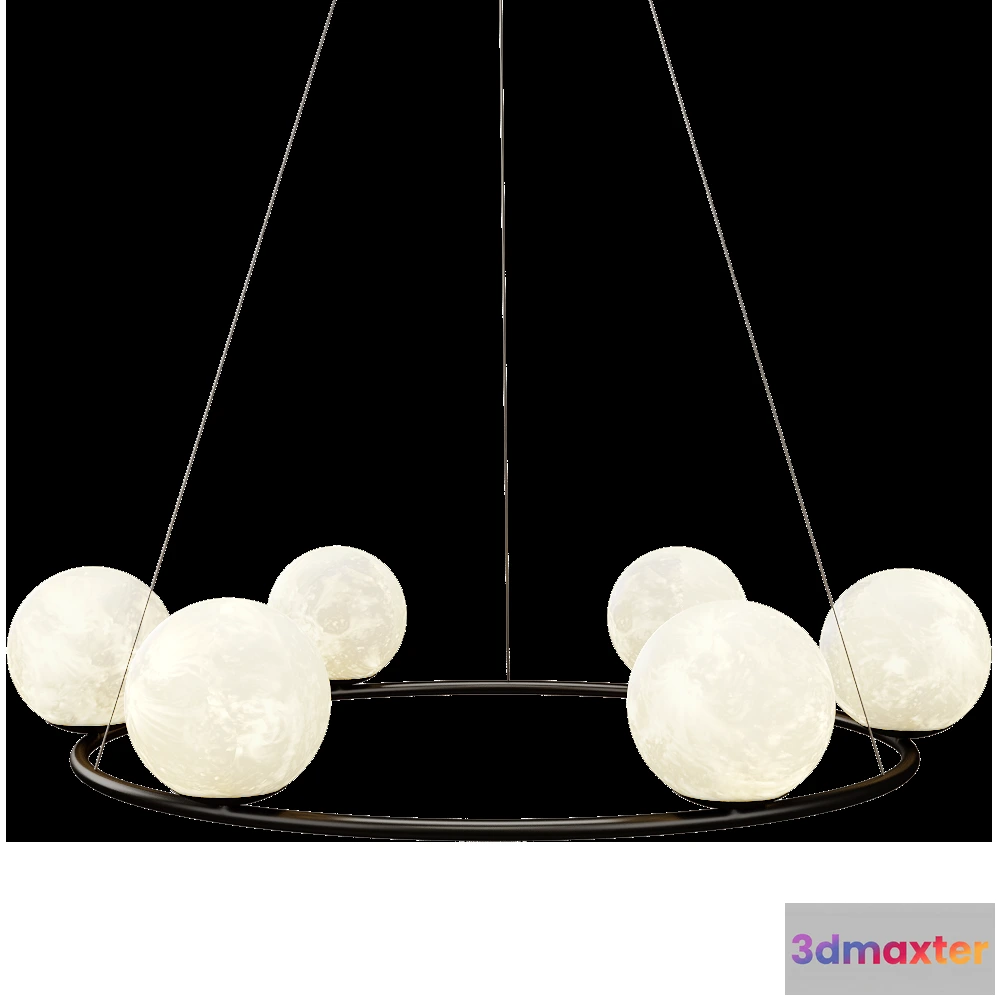 1646962 - Alma Light  - Chandelier Tribeca 3D Max