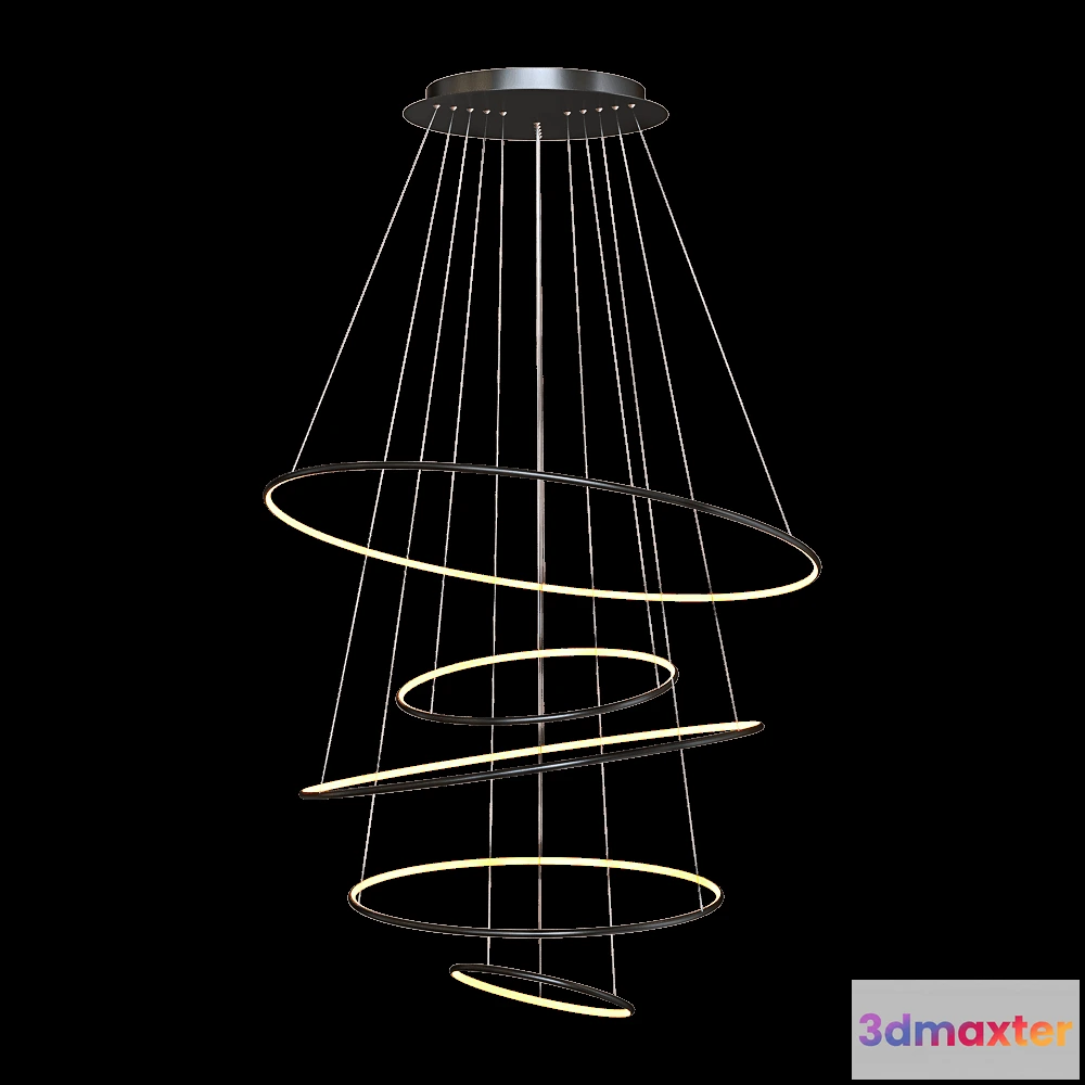 1646982 - Altavola Design - Pendant lamp Ring LA085 3D Max