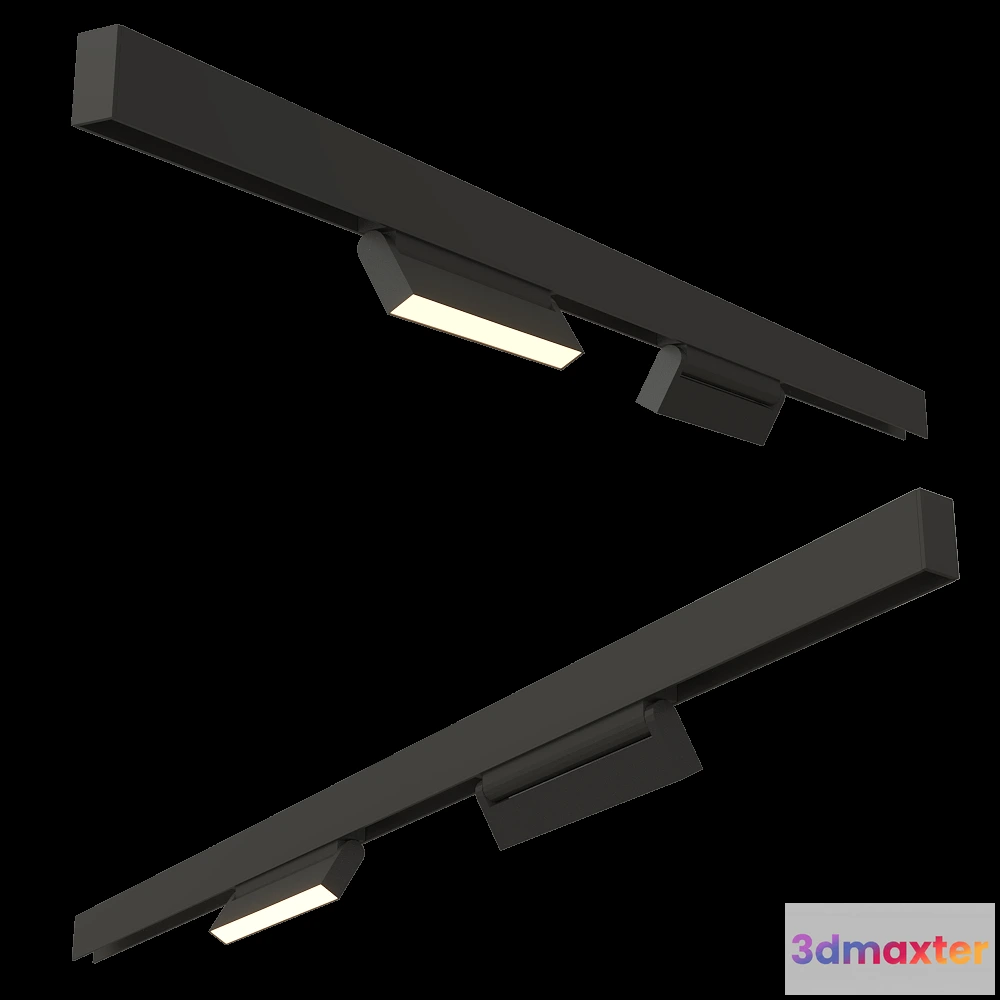 1646992 - ANCARD - Luminaire with magnetic system FLEX SOFT 222mm 3D Max