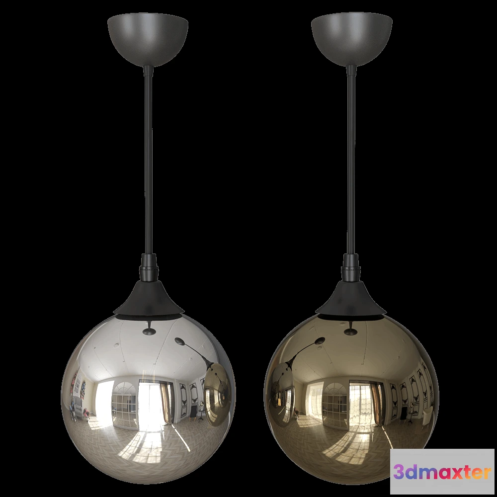 1647000 - ANCARD - Pendant lamp E14 150mm 3D Max