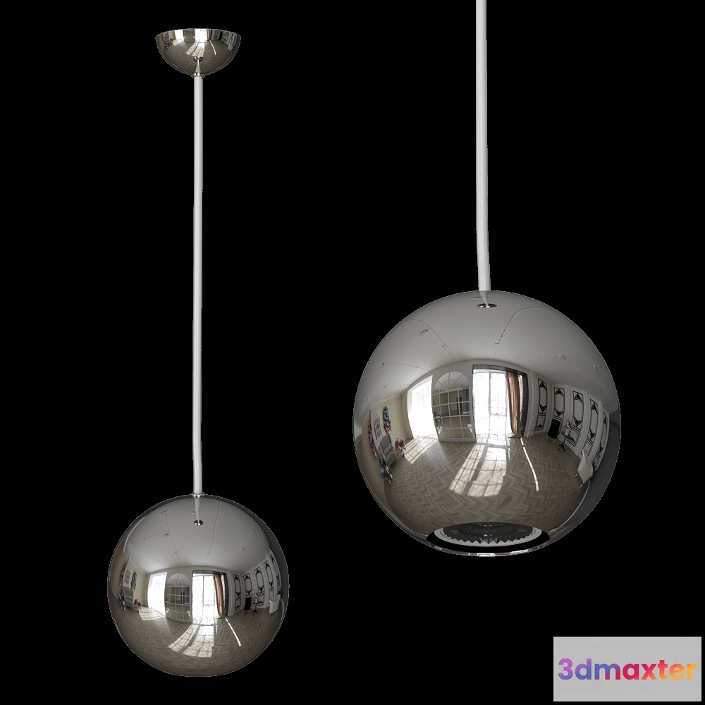 1647002 - ANCARD - Pendant lamp by DIASDI 3D Max