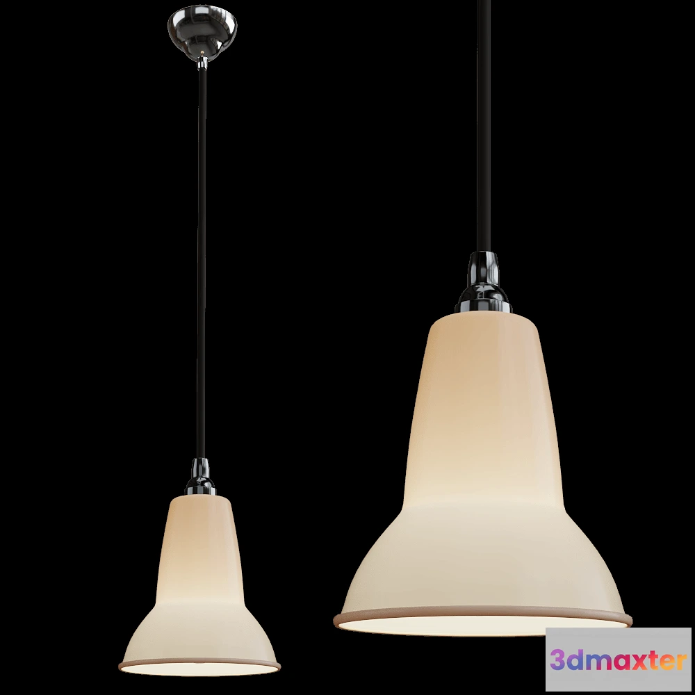 1647022 - Anglepoise - Pendant lamp 1227 Mini Ceramic 3D Max