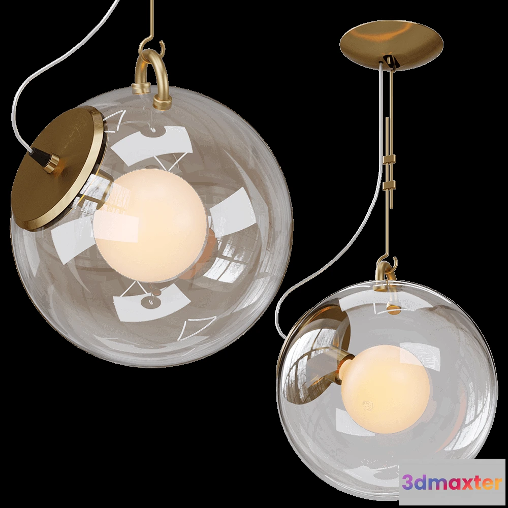 1647060 - Artemide - Ceiling lamp Miconos 3D Max