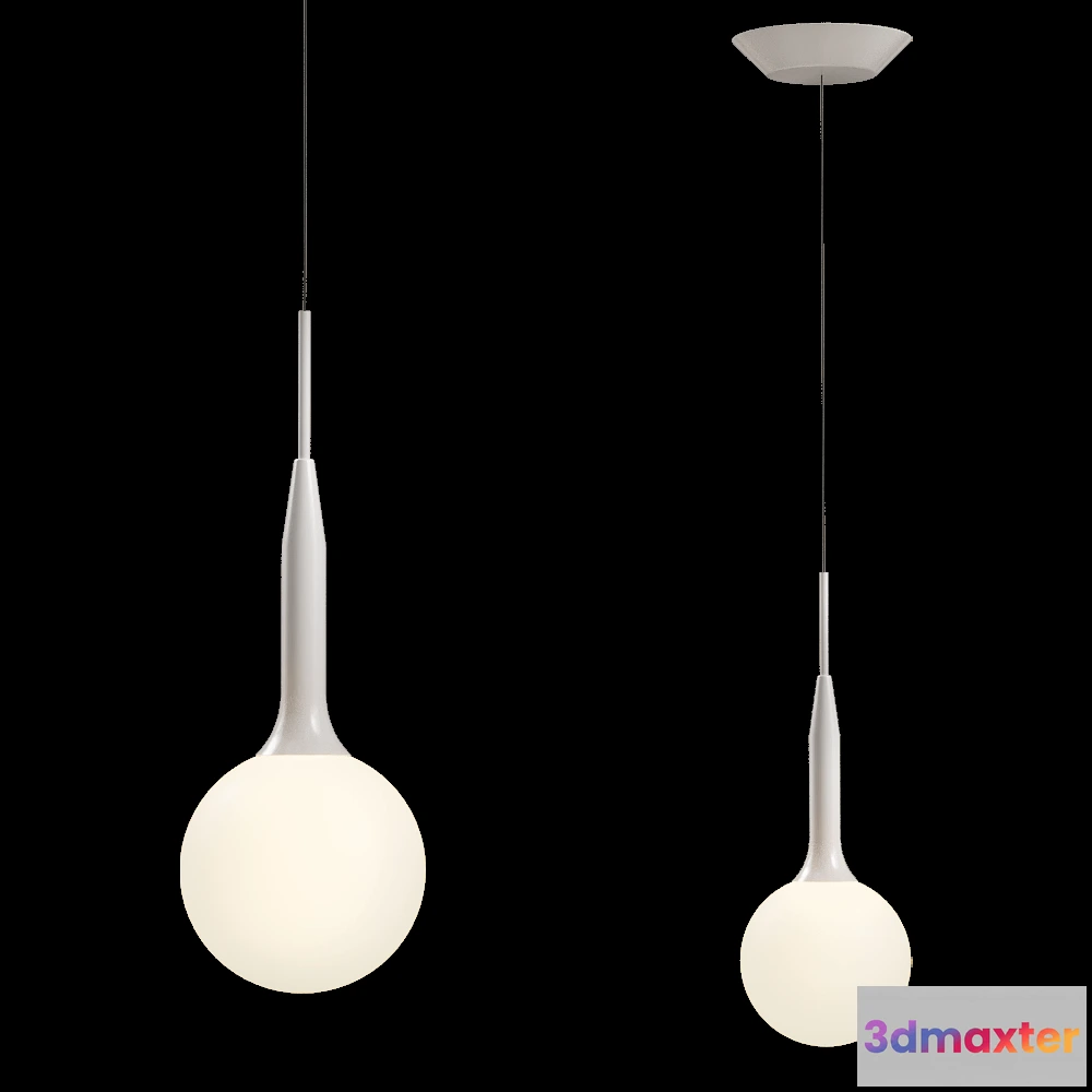 1647076 - Artemide - Pendant lamp Castore 14 3D Max