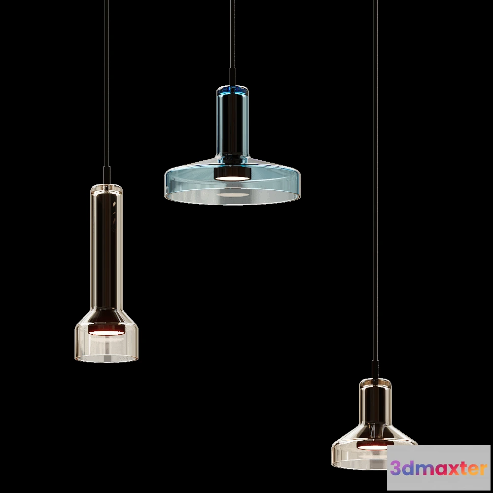 1647088 - Artemide - Pendant lamp Stablight 3D Max
