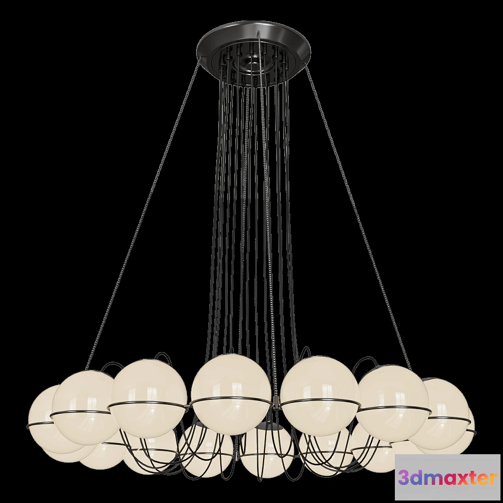 1647120 - Astep - Chandelier Model 2109 3D Max