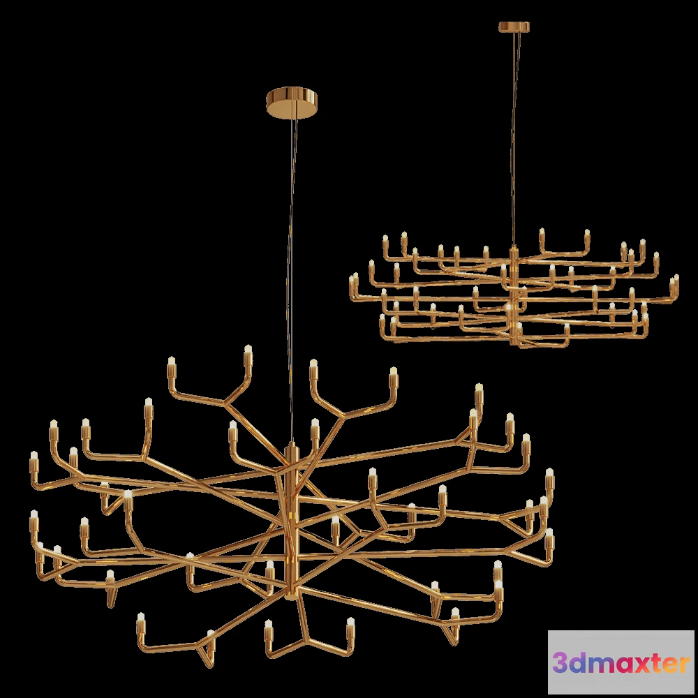 1647132 - axis71 - Chandelier Grand Siecle 3D Max