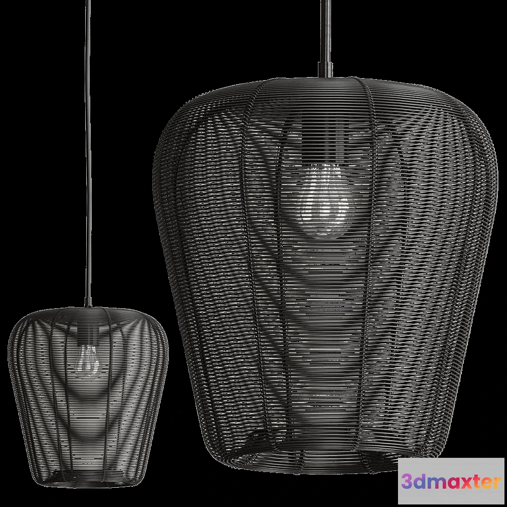 1647144 - Bergenson Bjorn - Ceiling lamp Vinger Ø28 3D Max