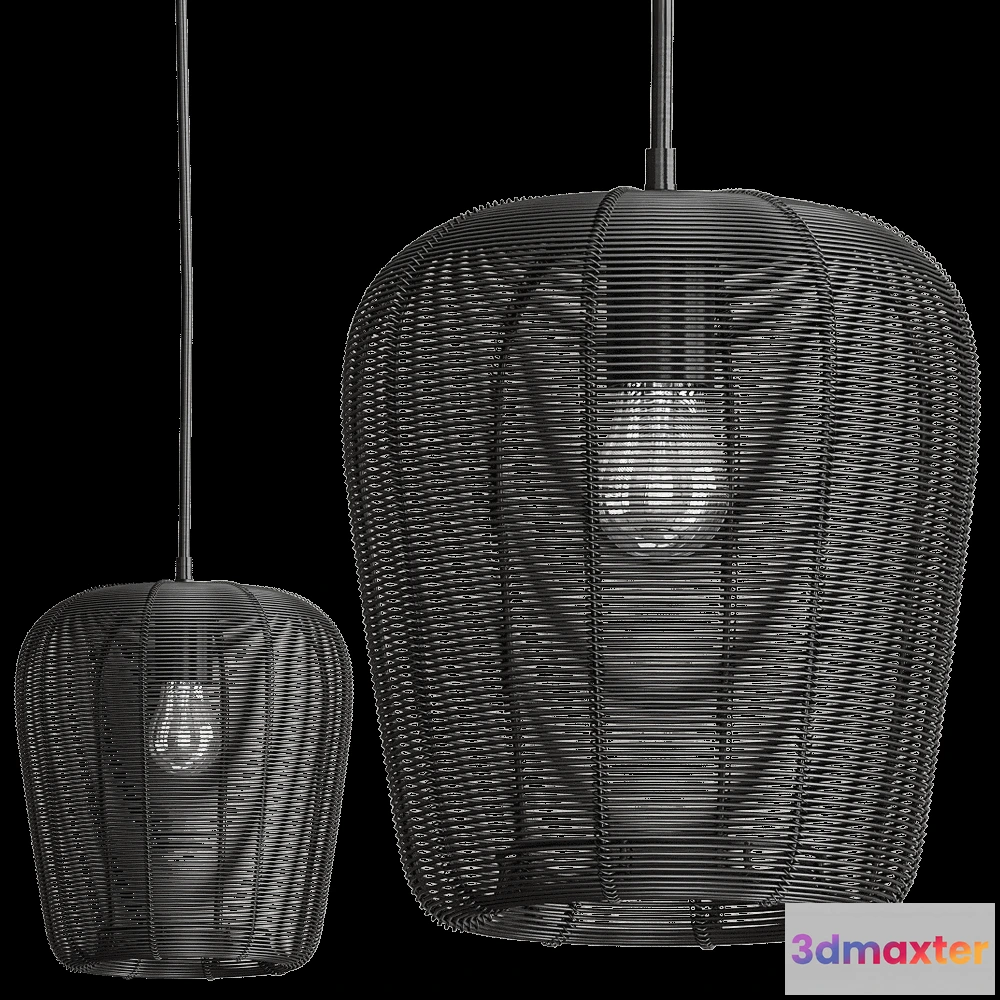 1647146 - Bergenson Bjorn - Ceiling lamp Vinger Ø23 3D Max