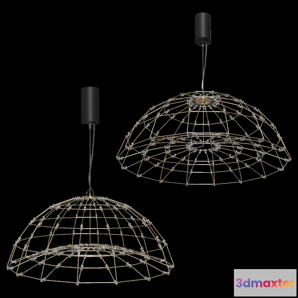 1647188 - Bezhko - Chandelier Dome 3D Max