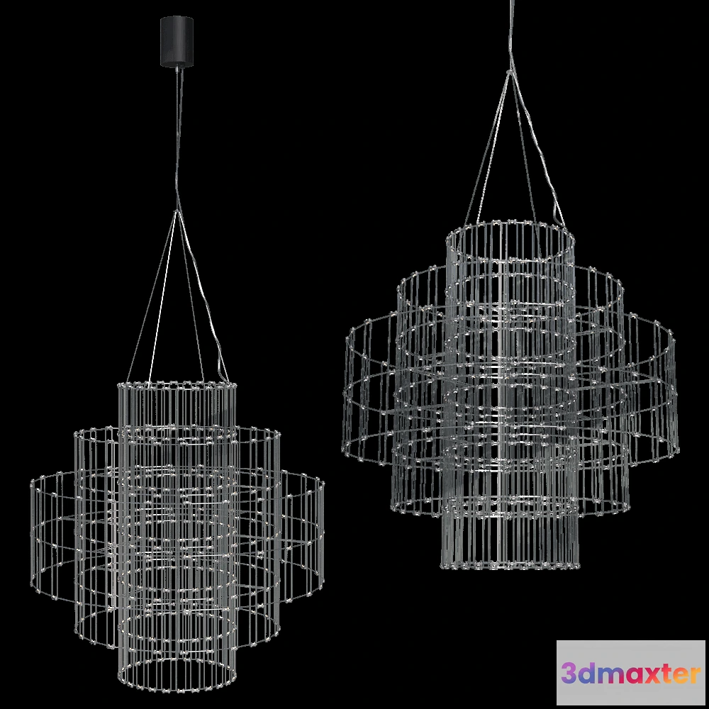 1647194 - Bezhko - Chandelier Cascade 1 3D Max