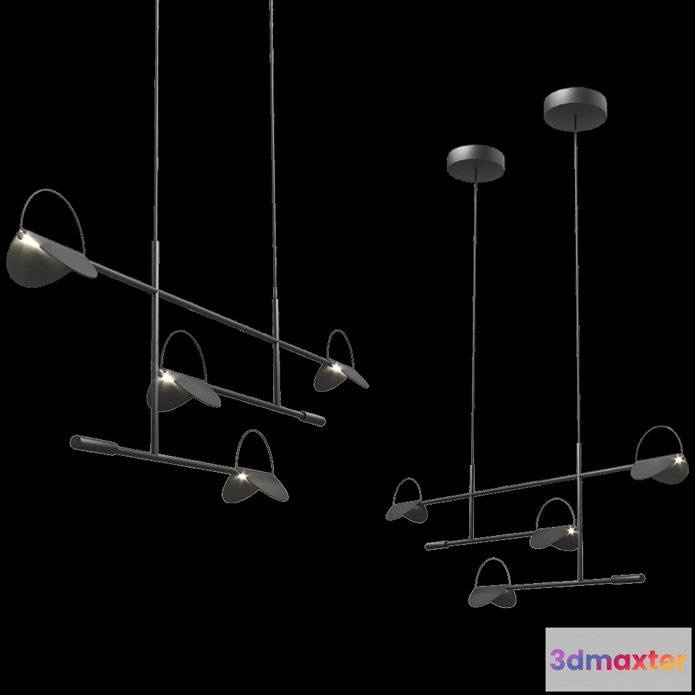 1647212 - Bolia - Pendant lamp Leaves 3D Max